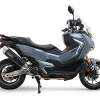 GPR escape compatible con  Sym ADX TG 400 2024-2026, Furore-X Scooter, Silenciador homologado para ruido, escape completo con catalizador y db killer 