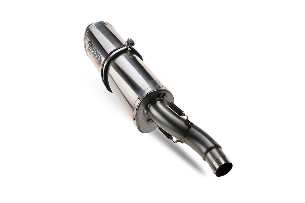 Escape compatible con Yamaha T-Max 500 2001-2011, Trioval, Escape completo homologado y legal, incluido db killer extraíble 