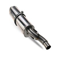 Escape compatible con Yamaha T-Max 500 2001-2011, Trioval, Escape completo homologado y legal, incluido db killer extraíble 