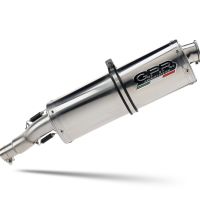 Escape compatible con Bmw R 1200 R 2011-2014, Trioval, Escape legal, homologado, silenciador con db killer desmontable y tubo de conexión específico 