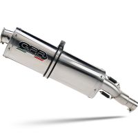 Escape compatible con Yamaha T-Max 500 2001-2011, Trioval, Escape completo homologado y legal, incluido db killer extraíble 