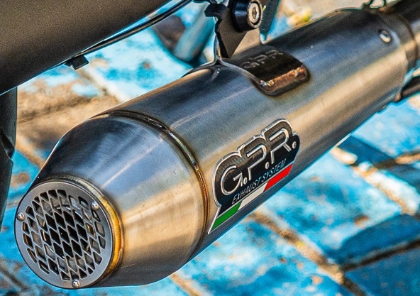 Escape compatible con Ural Gear Up 2020-2024, Ultracone, Escape completo racing, incluyendo colector y db killer desmontable, sin homologación 
