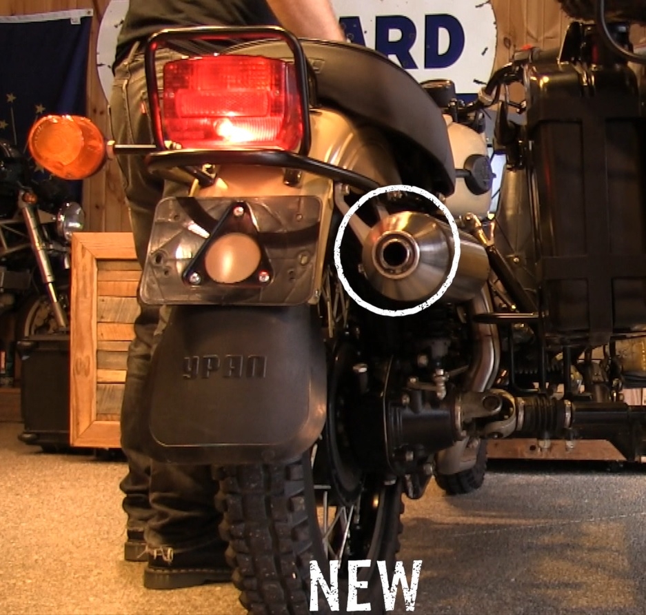 Escape compatible con Ural Gear Up 2017-2019, Ultracone, Escape completo homologado y legal,con catalizador incluido db killer extraíble 