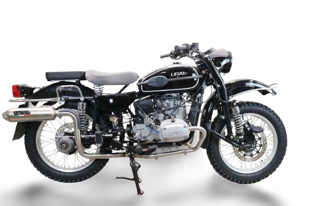 Escape compatible con Ural Gear Up 2020-2024, Ultracone, Escape completo racing, incluyendo colector y db killer desmontable, sin homologación 