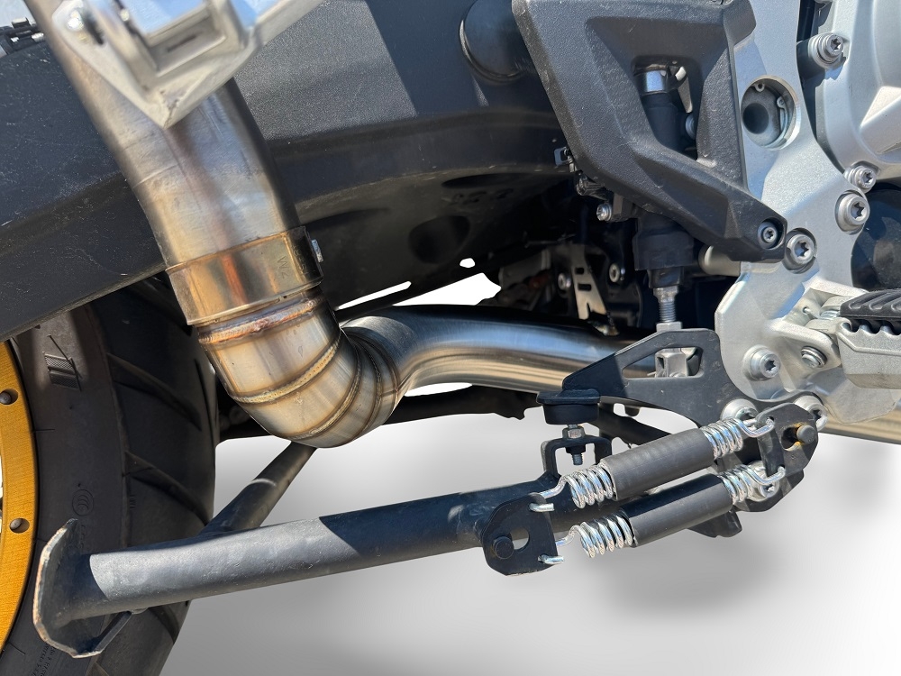 GPR escape compatible con  Voge 900DSX 2024-2025, Decatalizzatore RACING, Tubo supresor de catalizador 