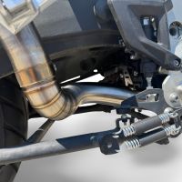 GPR escape compatible con  Voge 900DSX 2024-2025, Decatalizzatore RACING, Tubo supresor de catalizador 