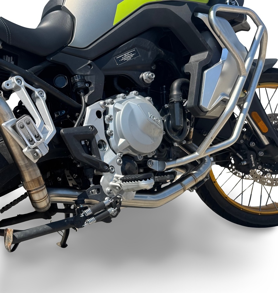 GPR escape compatible con  Voge 900DSX 2024-2025, Decatalizzatore RACING, Tubo supresor de catalizador 
