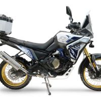 Baúl GPR TECH compatible con  Voge DS 800 Rally 2025/2026 Baúl Alpi-Tech en aluminio color plata con placa específica incluida Capacidad Litros 35