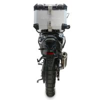 Baúl GPR TECH compatible con  Voge DS 800 Rally 2025/2026 Baúl Alpi-Tech en aluminio color plata con placa específica incluida Capacidad Litros 35