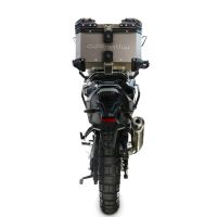  Voge DS 800 Rally 2025/2026 Baúl superior Top Case de Titanio color natural con placa específica incluida Capacidad Litros 35