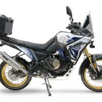 Baúl GPR TECH compatible con  Voge DS 800 Rally 2025/2026 Baúl Alpi-Tech en aluminio, color negro con placa específica incluida Capacidad Litros 45