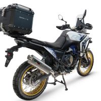 Baúl GPR TECH compatible con  Voge DS 800 Rally 2025/2026 Baúl Alpi-Tech en aluminio, color negro con placa específica incluida Capacidad Litros 45