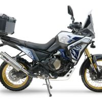 Baúl GPR TECH compatible con  Voge DS 800 Rally 2025/2026 Baúl Alpi-Tech en aluminio, color negro con placa específica incluida Capacidad Litros 55