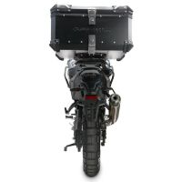 Baúl GPR TECH compatible con  Voge DS 800 Rally 2025/2026 Baúl Alpi-Tech en aluminio, color negro con placa específica incluida Capacidad Litros 55