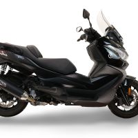 GPR escape compatible con  Bmw C 400 X -GT 2019-2020, Furore-X Scooter, Silenciador homologado para ruido, escape completo con catalizador y db killer 