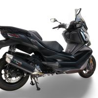 GPR escape compatible con  Bmw C 400 X -GT 2021-2024, Furore-X Scooter, Silenciador homologado para ruido, escape completo con catalizador y db killer 