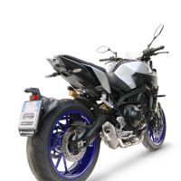 GPR escape compatible con  Yamaha Mt-09 2014-2016, GP-Revo Titanium, Escape completo racing, incluyendo colector y db killer desmontable, sin homologación 