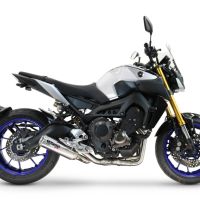 GPR escape compatible con  Yamaha Mt-09 2014-2016, M3 Inox , Escape completo racing, incluyendo colector y db killer desmontable, sin homologación 