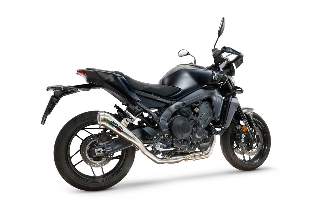 GPR escape compatible con  Yamaha Mt-09 2025-2026, Powercone Evo, Escape completo racing, incluyendo colector y db killer desmontable, sin homologación 