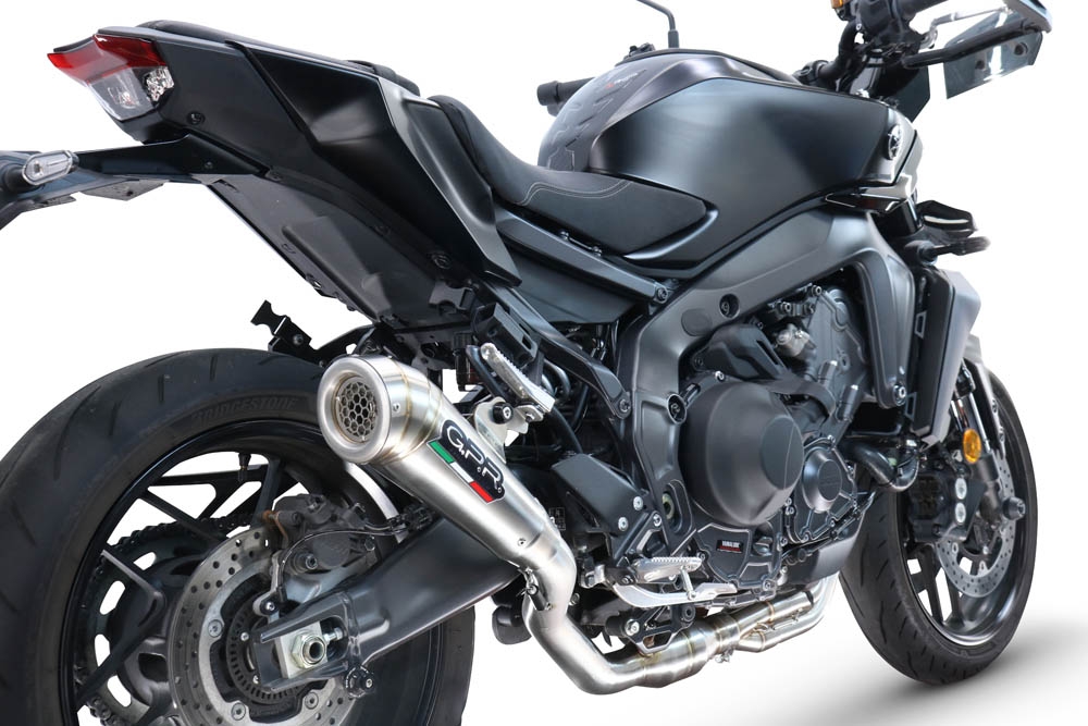 GPR escape compatible con  Yamaha Mt-09 2025-2026, Powercone Evo, Escape completo racing, incluyendo colector y db killer desmontable, sin homologación 